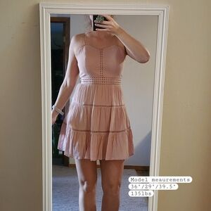 City Studio Blush Mini Dress